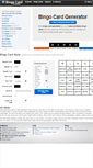 Mobile Screenshot of bingocardgenerator.org